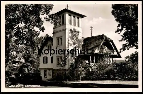 ALTE POSTKARTE WEINSBERG KERNERHAUS JUSTINUS KERNER HAUS WÜRTTEMBERG Ansichtskarte AK cpa postcard