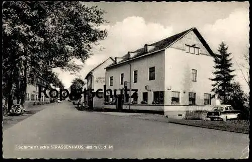 ALTE POSTKARTE SOMMERFRISCHE STRASSENHAUS BEI RENGSDORF GASTHOF METZGEREI Rengsdorf-Waldbreitbach Ansichtskarte AK cpa