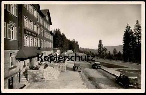 ALTE POSTKARTE KURHAUS RUHESTEIN BAHNSTATION OTTENHÖFEN FREUDENSTADT Auto Baden-Württemberg Ansichtskarte postcard cpa