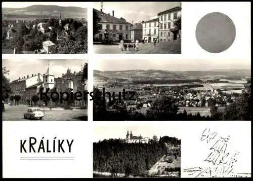 ÄLTERE POSTKARTE KRALIKY ceska republika czech republic postcard Grulich Ansichtskarte AK cpa