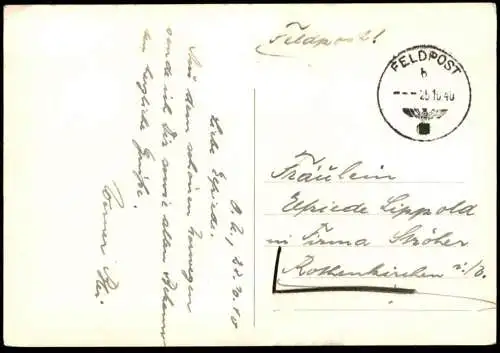 ALTE POSTKARTE LILLEHAMMER VICTORIA HOTELL FELDPOST 1940 Norway Norge Hotel postcard AK Ansichtskarte cpa