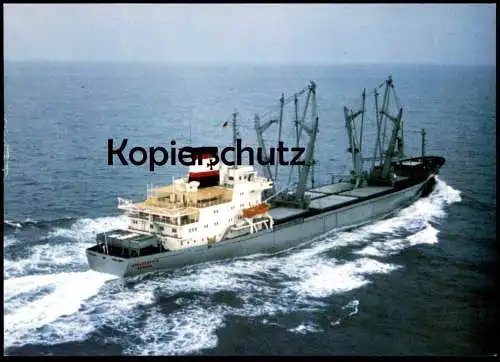 ÄLTERE POSTKARTE FRACHTSCHIFF MS STOLZENFELS DEUTSCHE DAMPFSCHIFFFAHRTS-GESELLSCHAFT HANSA Schiff cargo ship postcard AK