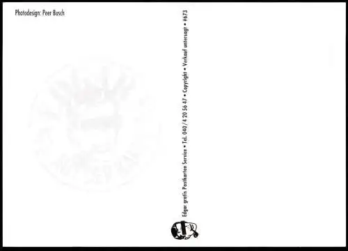 KÜNSTLER POSTKARTE PEER BUSCH AKT FRAU HIGH HEELS femme seins nus nude breast woman nudity cpa postcard Ansichtskarte AK