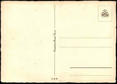 ALTE POSTKARTE ZWERG MIT GANS RUCKSACK LATERNE TAUSEND GUTE GABEN, ALLES SOLLST DU HABEN dwarf nain midget AK postcard