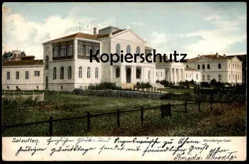 ALTE POSTKARTE BAD SALZUFLEN WOLDEMARBAD 1906 BAD Ansichtskarte cpa AK postcard