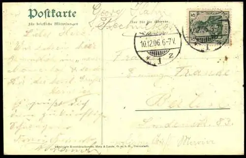 ALTE POSTKARTE WIESBADEN NASSAUERHOF MIT BOWLING GREEN NASSAUER HOF 1906 Ansichtskarte AK cpa postcard