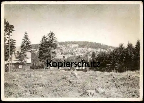 ALTE POSTKARTE OBERHOF THÜRINGEN PANORAMA VERLAG PHOTO GEBHARDT OBERHOF Ansichtskarte AK cpa postcard