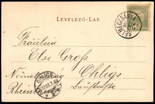 ALTE POSTKARTE SELMECZBÁNYA LEÁNYVÁR PANORAMA Banská Štiavnica Selmecbanya Selmec Slowakei Slovakia Slovensko postcard