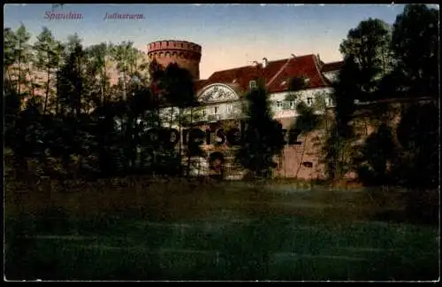 ALTE POSTKARTE BERLIN SPANDAU DER JULIUSTURM TURM tower tour Ansichtskarte AK cpa postcard