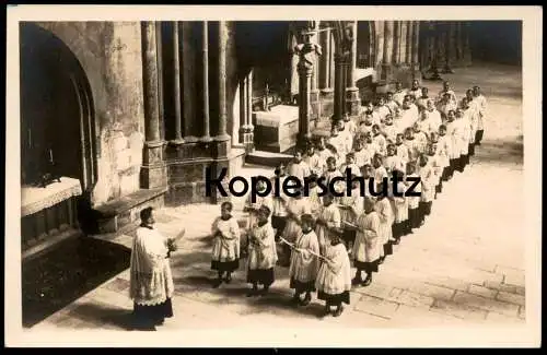 ALTE POSTKARTE CHOR VERMUTLICH HOHER CHOR DOM MEISSEN IN SACHSEN Ansichtskarte AK postcard cpa