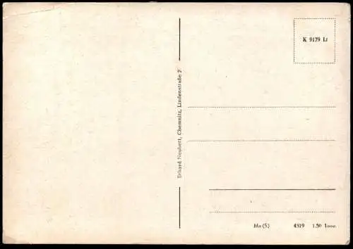 ALTE POSTKARTE OEDERAN IN SACHSEN TORDURCHBLICK PANORAMA Ansichtskarte AK postcard cpa