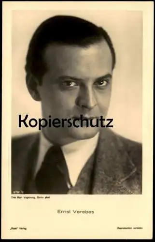 ALTE POSTKARTE ERNST VEREBES FILM-SCHAUSPIELER OTTO KURT VOGELSANG BERLIN ROSS VERLAG Erno actor acteur AK cpa postcard