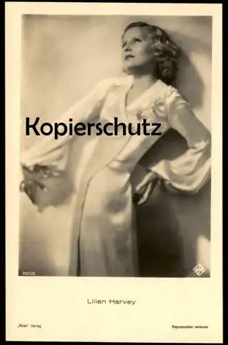 ALTE POSTKARTE LILIAN HARVEY FILM-SCHAUSPIELERIN UFA ROSS VERLAG Ansichtskarte AK postcard cpa