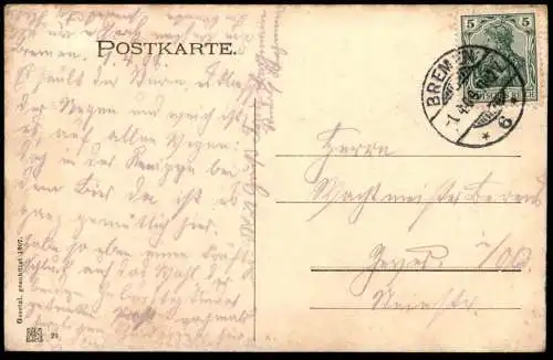 ALTE POSTKARTE § 11 DU SOLLST NICHT DURST LEIDEN BIERFASS BIERSEIDEL BIER ALKOHOL alcohol alcool beer Humor postcard