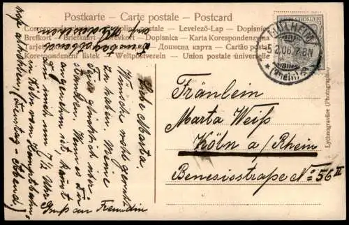 ALTE POSTKARTE MÄDCHEN KATZENBABY KATZE Kätzchen chat cat girl fille Kind child AK cpa postcard Ansichtskarte