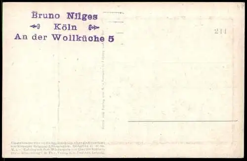 ALTE KÜNSTLER POSTKARTE NÜRNBERG HENKERSTEG FRITZ BECKERT Ansichtskarte AK cpa postcard