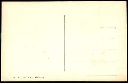 ALTE POSTKARTE ICA TOTALE IKA OPATIJA ABBAZIA PANORAMA KROATIEN CROATIA JUGOSLAWIEN Ansichtskarte AK cpa postcard