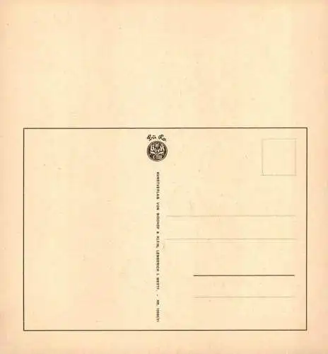 ALTE POSTKARTE HERMANN HOSAEUS 1942 NACH DEM KAMPF SOLDAT BRONZE DEUTSCHE PLASTIK Bildhauer sculpteur sculptor AK cpa