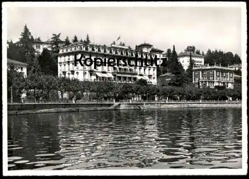 ALTE POSTKARTE LUGANO HOTEL SPLENDIDE 1959 cpa postcard Ansichtskarte AK