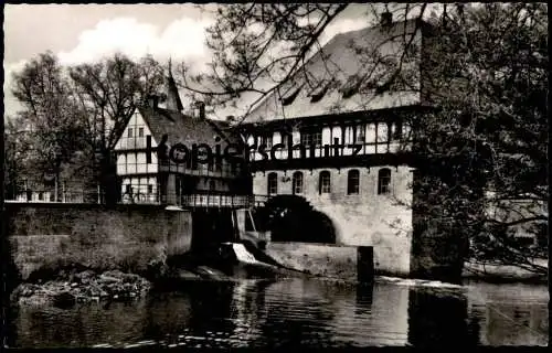 ÄLTERE POSTKARTE BURGSTEINFURT SCHLOSSMÜHLE FÜRSTLICHE MÜHLE MÜHLENRAD WASSERRAD Wassermühle moulin mill cpa postcard