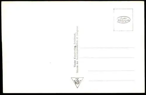 ALTE POSTKARTE SEEFELD IN TIROL HOTEL WETTERSTEIN MIT HOHE MUNDE WINTER SCHNEE hoher Munde AK Ansichtskarte postcard cpa