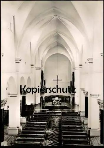ÄLTERE POSTKARTE KÖLN NIEHL INNENANSICHT ST. KATHARINA-KIRCHE ORGEL organ church eglise Ansichtskarte AK cpa postcard