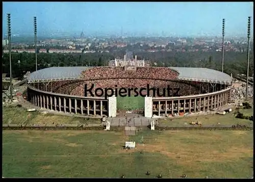 ÄLTERE POSTKARTE BERLIN OLYMPIASTADION VERLAG KUNST UND BILD Olympia olympic games Stadion stadium AK cpa postcard