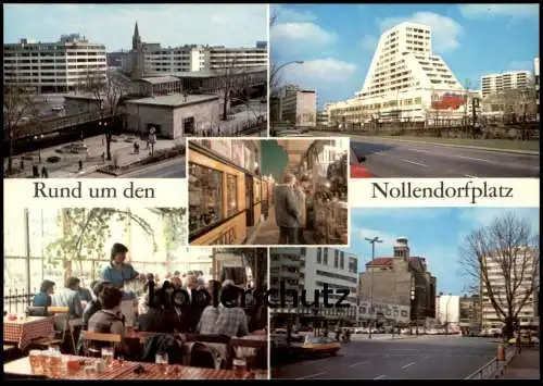 ÄLTERE POSTKARTE BERLIN RUND UM DEN NOLLENDORFPLATZ KING STAR'S Architektur architecture Ansichtskarte AK postcard cpa