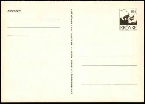 ÄLTERE POSTKARTE FERIENDORF RÖNKHAUSEN FACHWERKHAUS FINNENTROP SAUERLAND AK Ansichtskarte postcard cpa