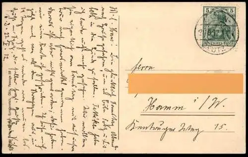 ALTE POSTKARTE CÖLN DEUTZ RESTAURANT ERHOLUNG THEODOR BÖHNER INNENANSICHT KÖLN Ansichtskarte AK postcard cpa