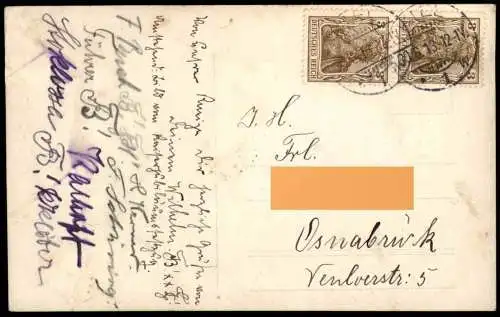 ALTE FOTO POSTKARTE KIEL 1913 KAISERJUBILÄUMSFESTZUG 25. THRONJUBILÄUM KAISER WILHELM II. Studentica Ansichtskarte cpa