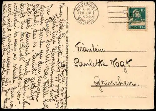 ALTE KÜNSTLER POSTKARTE IN TAUSEND NÖTEN LOTTE WINTER BLUMEN-KINDER ELFE GRASHÜPFER grasshopper Kind Mädchen AK postcard