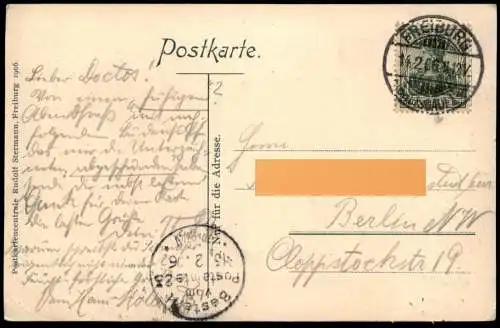 ALTE POSTKARTE FREIBURG BREISGAU MÜNSTERPLATZ MARKT market marché Verkaufsstände Gemüse Ansichtskarte cpa postcard AK