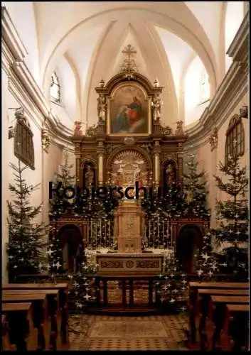 POSTKARTE KRÁLÍKY HORA MATKY BOZI HLAVNI OLTAR GRULICH MUTTERGOTTESBERG ALTAR ceska republika czech republic postcard
