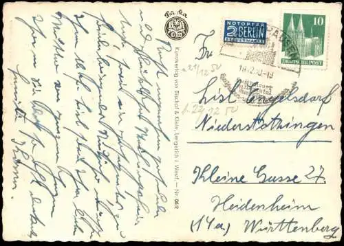 ALTE KÜNSTLER POSTKARTE BÄUME SCHNEE VERSCHNEITES DUNKLES WASSER E. GRAUBNER GEDICHT EMILIE-CHARLOTTE LEICH AK postcar d