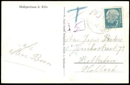 ALTE POSTKARTE HEILIGENHAUS BEI OVERATH KÖLN Ansichtskarte AK cpa postcard