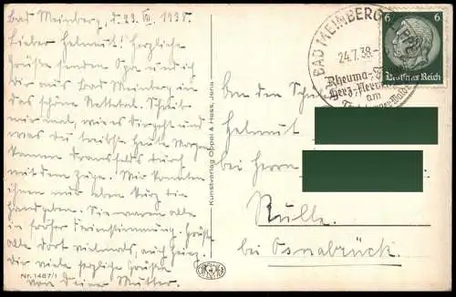 ALTE KÜNSTLER POSTKARTE HANS IM GLÜCK MÄRCHEN FRITZ BAUMGARTEN ZWERG SCHWEIN BRÜDER GRIMM pig fairy tale postcard cpa AK