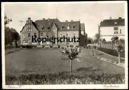 ALTE POSTKARTE RHEINE IN WESTFALEN GESELLENHAUS 1937 Ansichtskarte AK cpa postcard