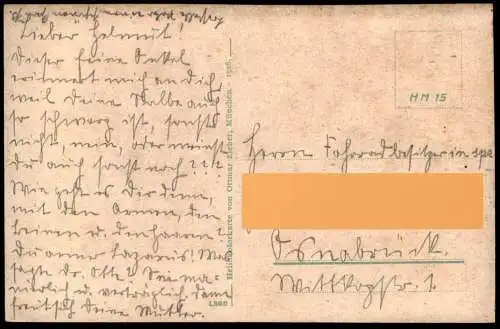 ALTE KÜNSTLER POSTKARTE ARTHUR THIELE GRUSS AUS DEM MOORBAD MANN old man OTTMAR ZIEHER 1926 Ansichtskarte postcard cpa