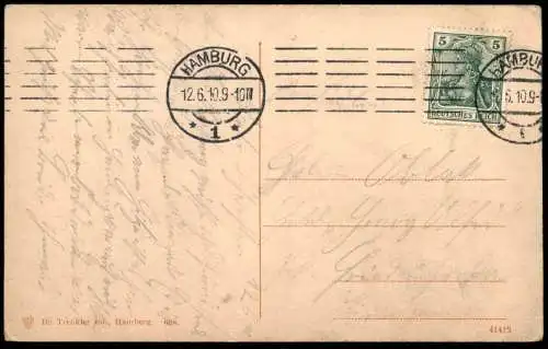 ALTE POSTKARTE CARL HAGENBECK'S TIERPARK STELLINGEN HAMBURG STEINBOCKFELSEN Steinböcke Steinbock Ansichtskarte postcard