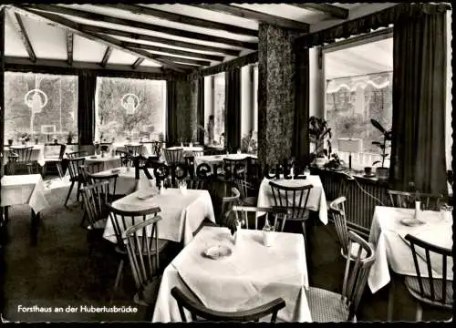 ÄLTERE POSTKARTE FORSTHAUS AN DER HUBERTUSBRÜCKE KURT SCHULZE STÖLPCHENWEG BERLIN WANNSEE Ansichtskarte cpa postcard