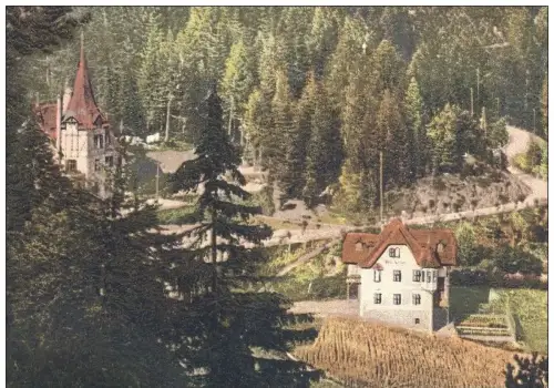 ALTE POSTKARTE DIE HOTELS AN DER MENDEL BOZEN BOLZANO Trentino Alto Adige Fondo Eppan cpa postcard AK