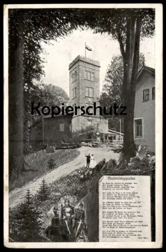 ALTE POSTKARTE VALTENBERGTURM VALTENBERGZAUBER NEUKIRCH LAUSITZ RITTER VALTENBERG Ansichtkarte AK cpa postcard