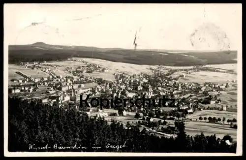 ALTE POSTKARTE WEIPERT-BÄRENSTEIN 1938 OSTERZGEBIRGE SACHSEN Erzgebirge Ansichtskarte postcard