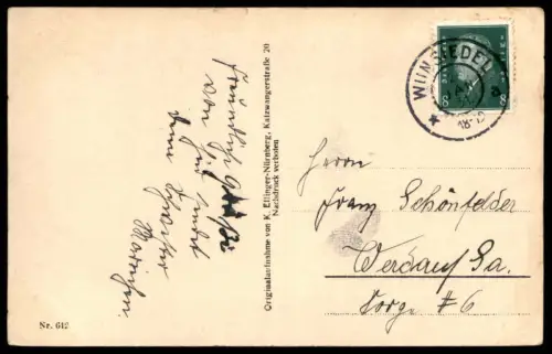 ALTE POSTKARTE WALDHAUS HIRSCHHORN BISCHOFSGRÜN FICHTELGEBIRGE Ansichtskarte AK