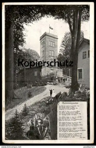 ALTE POSTKARTE VALTENBERGTURM VALTENBERGZAUBER NEUKIRCH LAUSITZ RITTER VALTENBERG Ansichtkarte AK cpa postcard