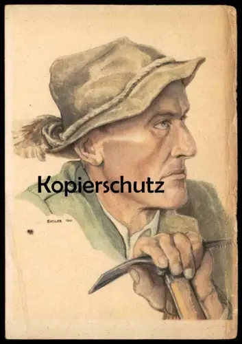 ALTE POSTKARTE KÄRNTNER KÖPFE BERGFÜHRER KARAWANKEN DR . GABRIEL ENGLER KÄRNTEN ÖSTERREICH