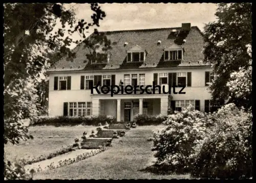 ÄLTERE POSTKARTE BERLIN NIKOLASSEE HAUS SCHWANENWERDER EVANG. KIRCHE BERLIN BRANDENBURG