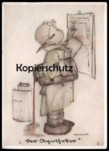 ALTE KÜNSTLER POSTKARTE BERTA HUMMEL DER APOTHEKER PHARMACIST Ansichtskarte postcard