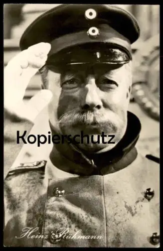 ALTE KARTE HEINZ RÜHMANN FILM-SCHAUSPIELER REAL-FILM DER HAUPTMANN VON KÖPENICK actor acteur Photo Foto postcard AK